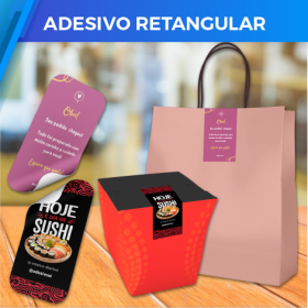 Adesivo Retangular